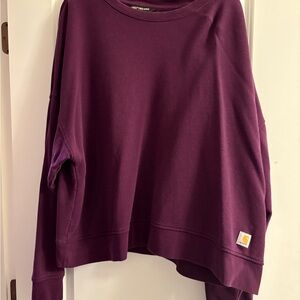 Carhartt Deep Purple Loose Fit Sweatshirt